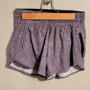 Lululemon Athletica Charcoal Athletic Shorts